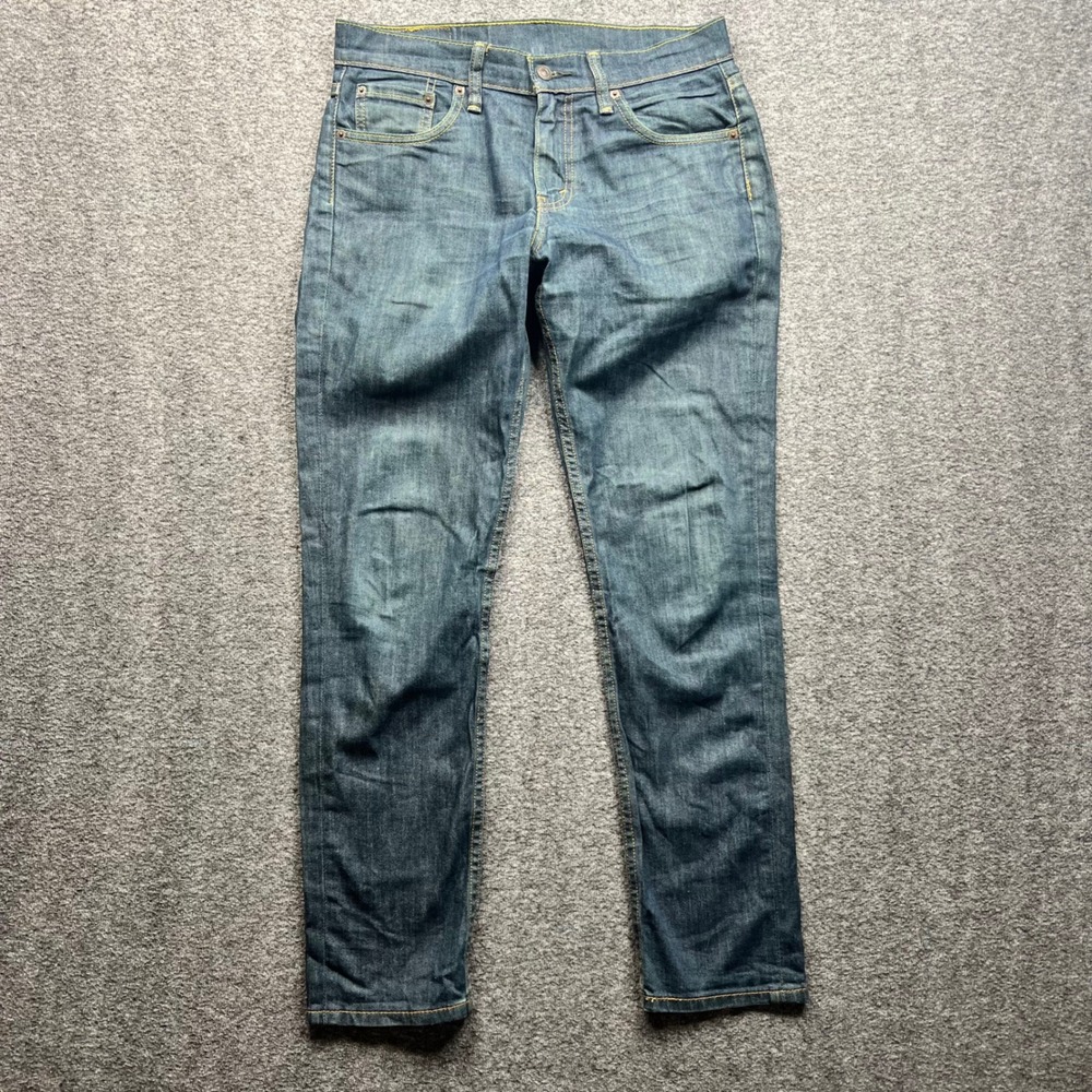 Levi's 511 Slim‎ Fit Jeans Mens 30x32 Blue Fits 32x30 Dark Wash Stretch Denim